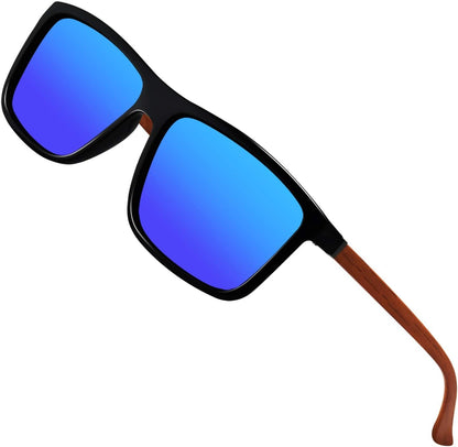 Polarized Sunglasses for Men Driving Mens Sunglasses Rectangular Vintage Sun Glasses For Men/Women