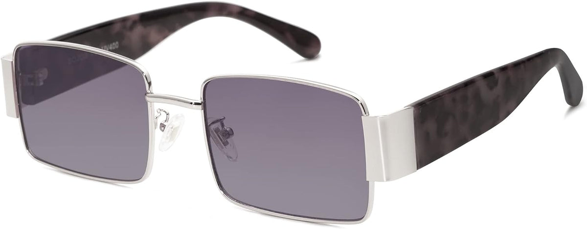 Fashion Rectangle Sunglasses for Women Men Retro Vintage Narrow Sun Glasses SJ1162