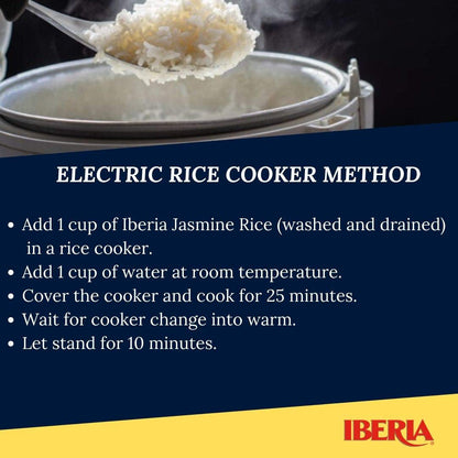 Jasmine Rice, 5 Lbs. Long Grain Naturally Fragrant Enriched Jasmine Rice