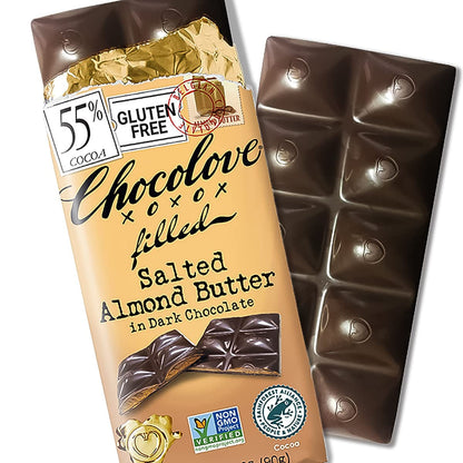 , Chocolate Bar Dark Almond Butter, 3.2 Oz