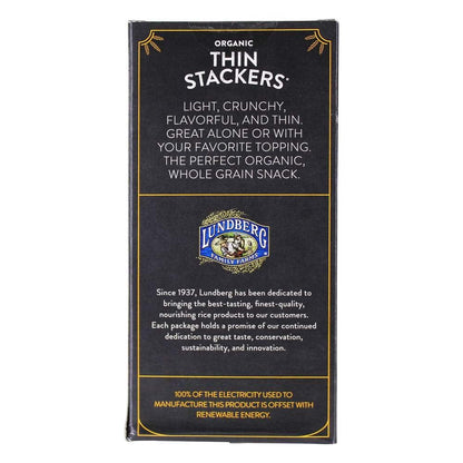 Organic Thin Stackers, Five Grain, 6Oz, Gluten-Free, Vegan, Kosher, USDA Certified Organic, Non-Gmo Verified, Whole Grain Brown Rice