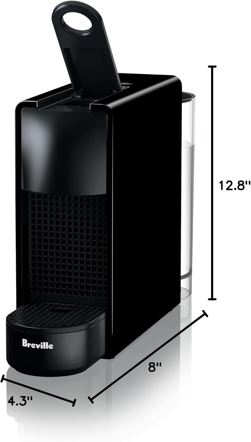 BEC220BLK1AUC1 Nespresso Essenza Mini Espresso Machine, 15.25 X 5.5 X 12.25 In, Black