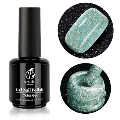 Beetles Neutral Gel Nail Polish 15ml Nude Pink Polish Set Pink Jelly Soak Off U V LED Nail Lamp Translucent Nail Art Gel