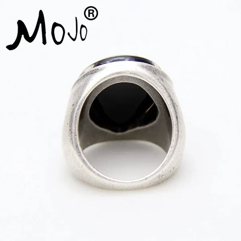 100% Handmade Sterling Silver Retro Vintage Ring Fashion Women Men Rings RS048
