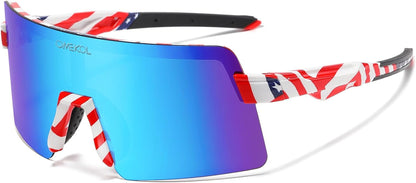 Two Sizes For Adults and Youth Polarized Sunglasses Men Women Outdoor Sport Baseball Glasses UV400 Cycling Eyewear