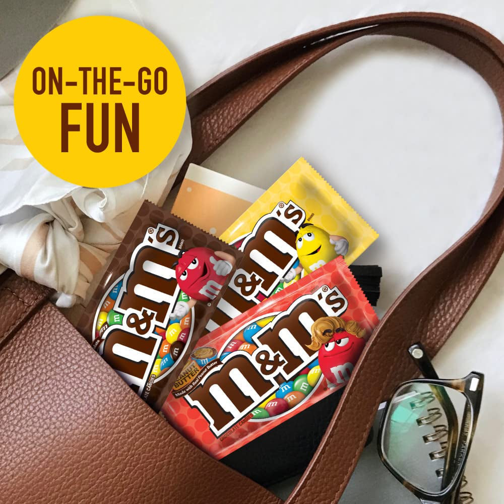 Milk Chocolate Candy, Variety Pack, Full Size, Pack of 18 Bulk Candy Chocolate