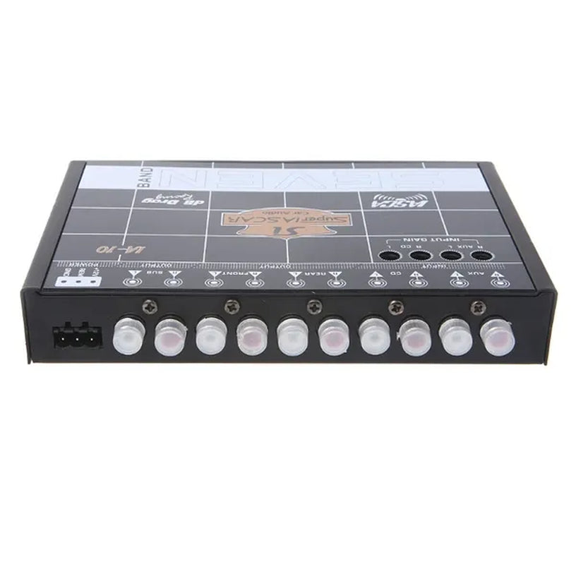 Car Audio 7 Band Equalizer Modified Car EQ Equalizer Class Fever Audio Car Tuner ENC