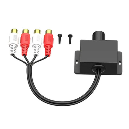 New Car Amplifier Volume Regulator Speaker Bass Controller Car Audio Amplifier Sound Adjuster Subwoofer Amplifier 27.5Cm 12V
