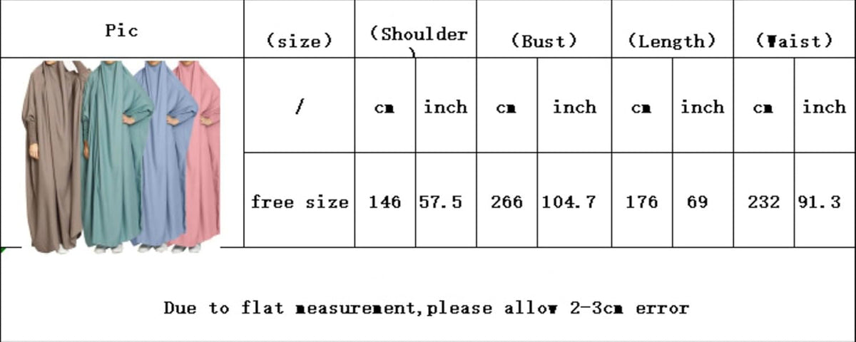 Women Muslim Dress Ramadan One Piece Prayer Garment Hijab Hooded Abaya Dubai Islam Robe African Turkey Caftan