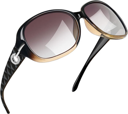 Big Sunglasses for Women Oversized Shades for Women Trendy Large Rectangle Sun Glasses UV Protection Sunnies