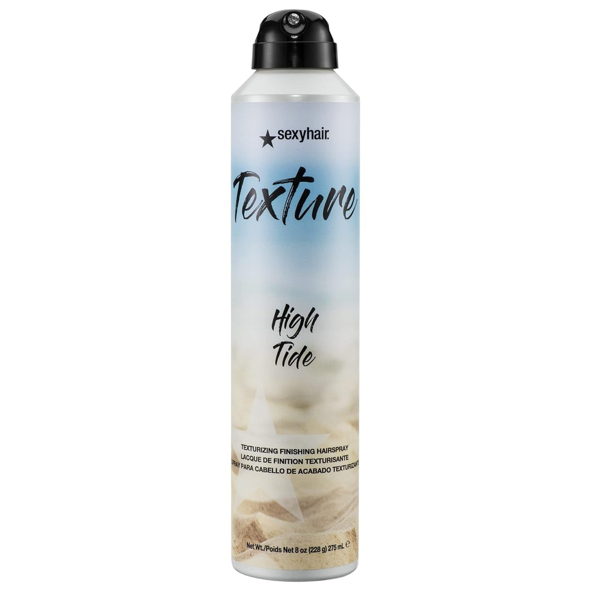 Texture High Tide Texturizing Finishing Hairspray, 8 Oz | Maintains Natural Shine | up to 24 Hour Humidity Resistance | All Hair Types
