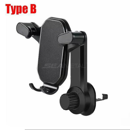 SEAMETAL 1Pc Air Vent Car Phone Holder 360 Rotation Navigation GPS Holder Car Air Outlet Clip Phone Support Bracket