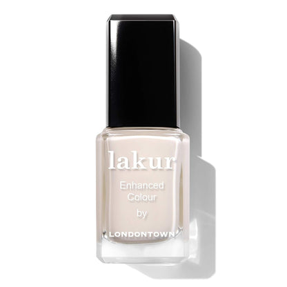 Neutral Shades Nail Polish, Lakur, Vegan Chip-Resistant Long-Lasting Nail Lacquer, 0.4 Fl Oz