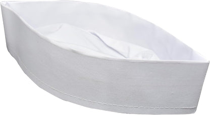 1 Pcs Kufi Koofi Kofi Topi Imam Cap Hat ian Plain White Prayer Muslim Islamic Mens Top Simple Stitch Design Fabric Skull Religious Ceremony Men Headwear Worship Soft Comfortable