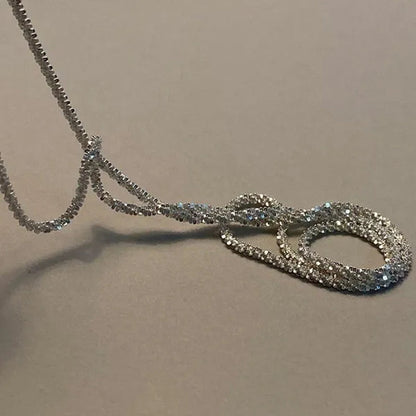 Women's Necklace Men's 16"-30" 3mm Shiny Ice Chain Necklace Chain Wedding Engagement Couple Jewelry