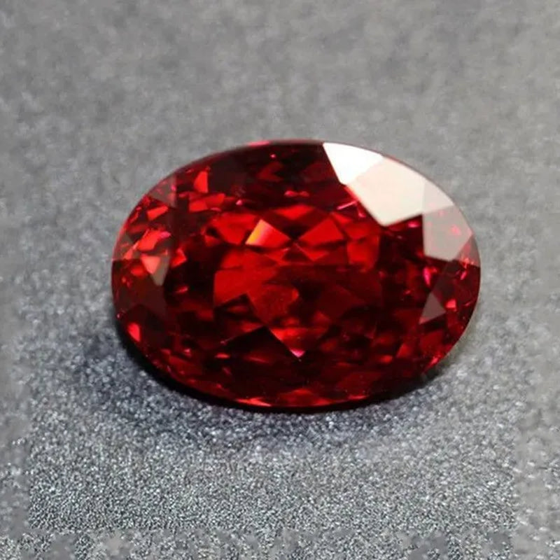 10 CT PIGEON BLOOD RED RUBY UNHEATED 12 * 16 MM DIAMOND OVAL LOOSE GEMS