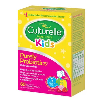 Culturelle Kids Purely Probiotics Chewable Tablets, 60 Ct.