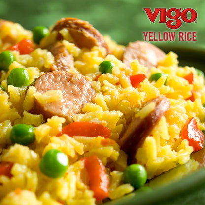 Authentic Saffron Yellow Rice, Low Fat, 2Lb (Pack of 1)