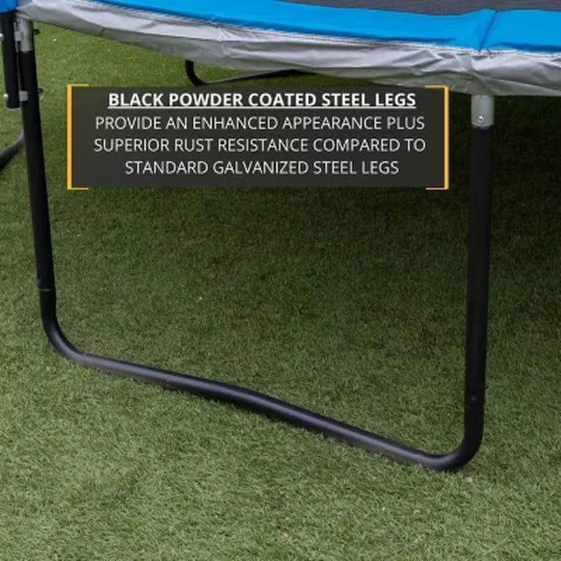Sportspower Bounce Pro 14' Trampoline with Heavy Duty Basketball System