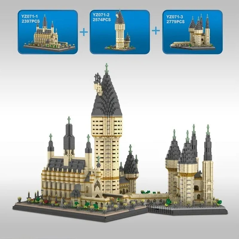 Magic Castle Architecture Diamond Building Blocks 7750 Pieces of Bricks