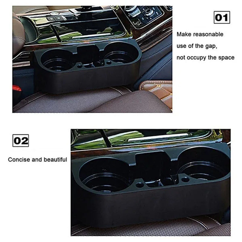 Black Cup Holder Car Storage Drinking Bottle Can Mug Mount Stand Universal