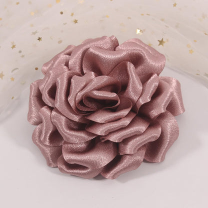 Rose Flower Brooch and Pin | Elegant Hair Clip and Accessory for Women'S Dress