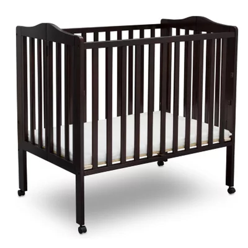 Delta Children Portable Crib with Mattress, Choose Color