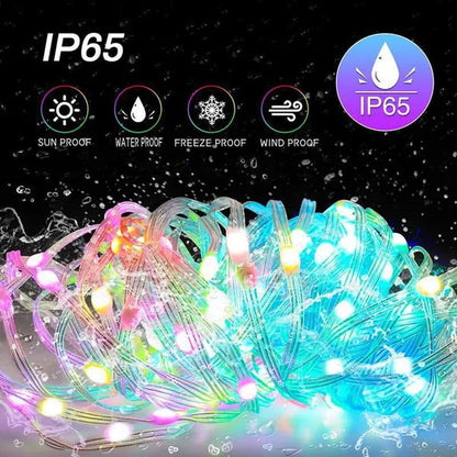 Led Strip Light APP Control RGB Infrared Bluetooth ontroller Christmas Tree Light Christmas Decor For Home Holiday Decorative New Year Lamp Christmas decorations