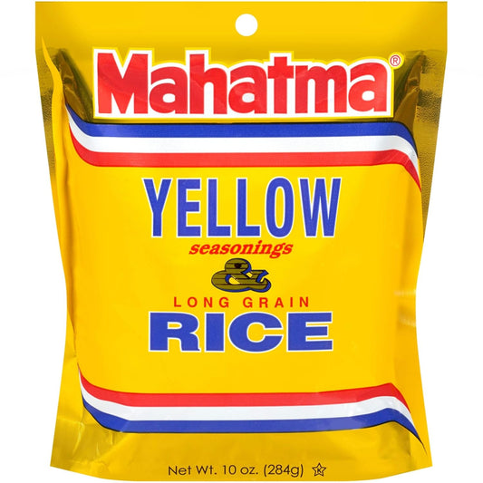 Yellow Seasonings & Long Grain Rice, Gluten-Free, Non-Gmo, Vegan, 10 Oz Bag