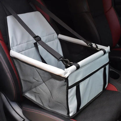 New Waterproof Dog Bag Pet Car Carrier Dog Carry Storage Bag Breathable Net Pet Booster Seat Cover Travel Carrier Bucket Basket 12 Colors