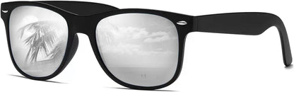 Sunglasses Men Polarized Sunglasses for Womens Trendy Retro Mirror Lens for Driving Fishing UV400 Protection