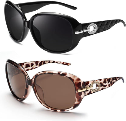 Big Sunglasses for Women Oversized Shades for Women Trendy Large Rectangle Sun Glasses UV Protection Sunnies