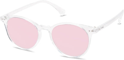 Small round Classic Polarized Sunglasses for Women Men Vintage Style UV400 Lens SJ2113