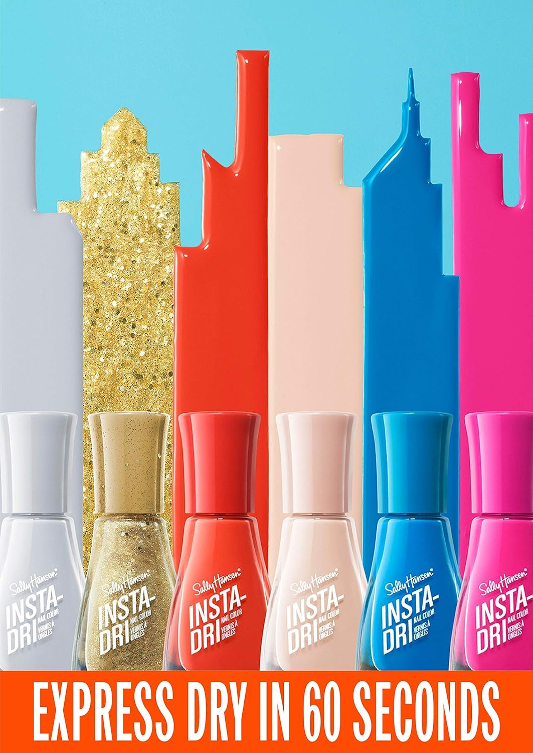 , Instadri Nail Color 173 Sand Storm, 0.31 Fl Oz