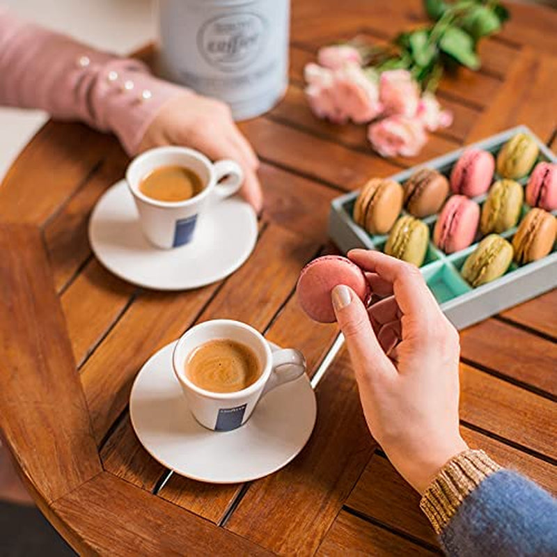 BLUE Classy Mini Single Serve Espresso Coffee Machine LB 300, 5.3" X 13" X 10.2" 2 Coffee Selections: Simple Touch Controls, 1 Programmable Free Dose and 1 Pre-Set