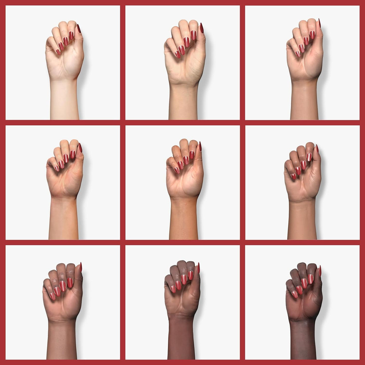 Nail Enamel, Chip Resistant Nail Polish, Glossy Shine Finish, in Red/Coral, 161 Teak Rose, 0.5 oz