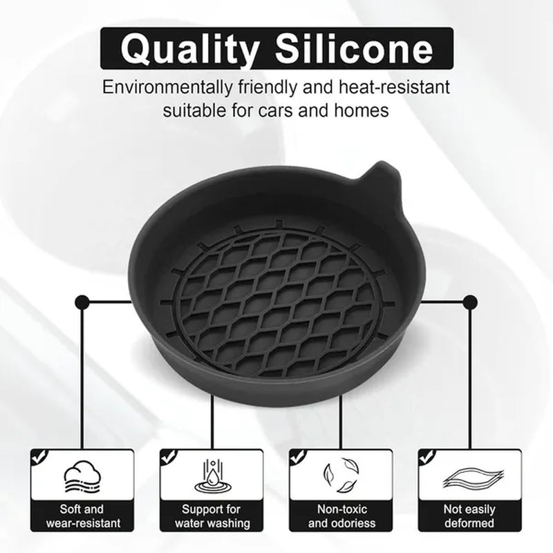 Car Cup Holder Coaster, Silicone Cup Holder Insert, Universal Non-Slip Cup Holders, Car Accessories Interior for Women and Man Interior Sets