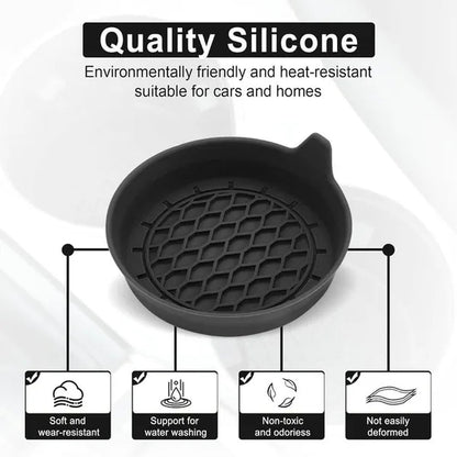 Car Cup Holder Coaster, Silicone Cup Holder Insert, Universal Non-Slip Cup Holders, Car Accessories Interior for Women and Man Interior Sets