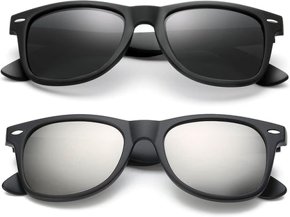 Polarized Sunglasses Womens Men - Sun glasses Fashion Trendy Driving Fishing UV Blocking UV400 Protection
