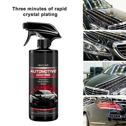 9H 500ml Shine Armor Ceramic Spray Car Polish Spray Coat Quick Nano Coating