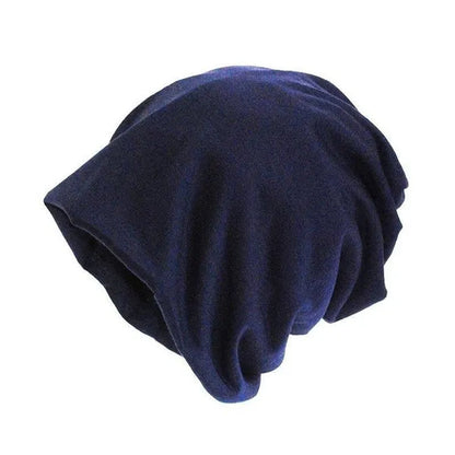Antumn Beanie Hat Hip Hop Baggy Skullies Cap Plain Slouchy Beanies for Men Women Winter Warm Hats