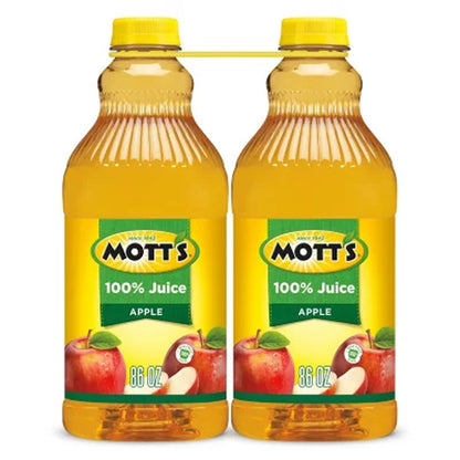 Mott'S 100% Apple Juice 86 Fl. Oz., 2 Pk.