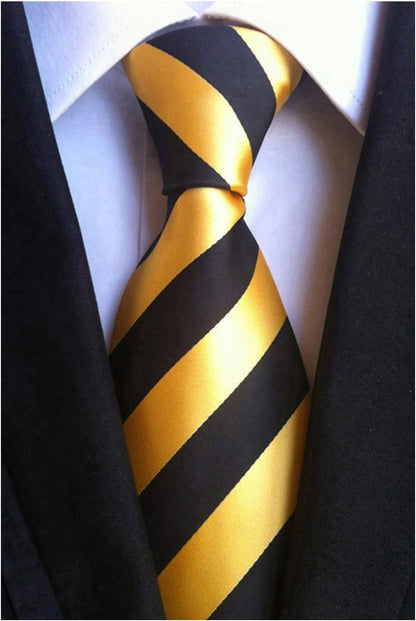 Men'S Plaid Check Stripe Ties Pattern Business Formal Designer Neckties
