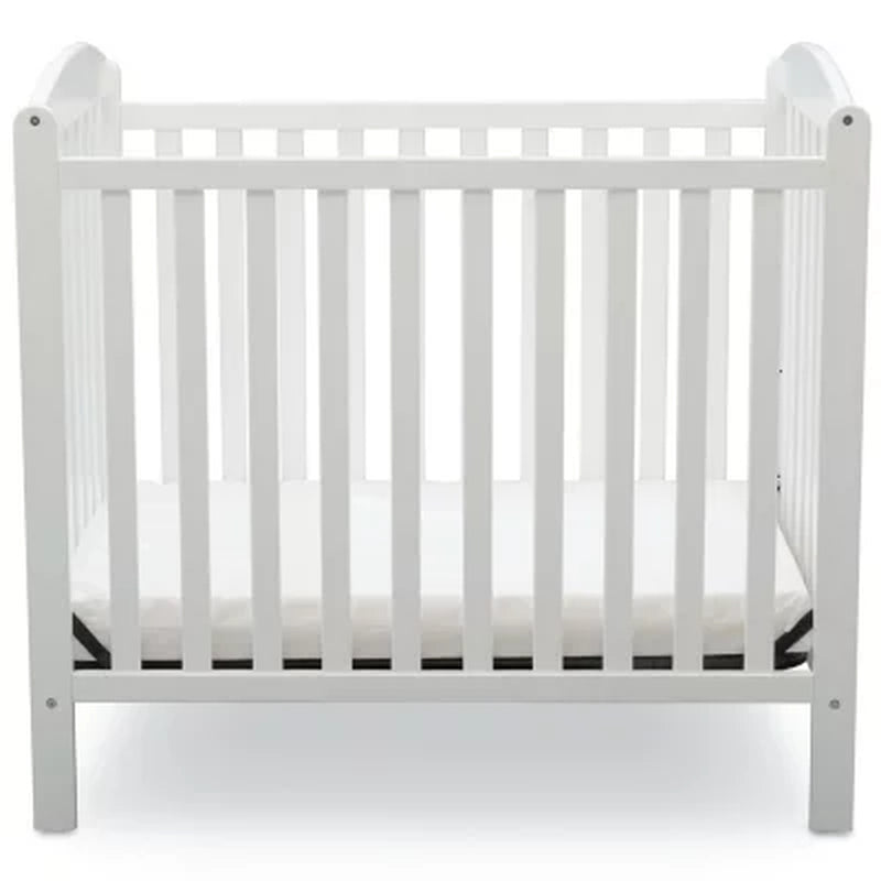 Delta Children Mini Crib with Mattress, Choose Color
