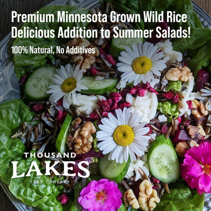 Minnesota Grown Wild Rice - Bulk - 5 Pounds | 100% All Natural