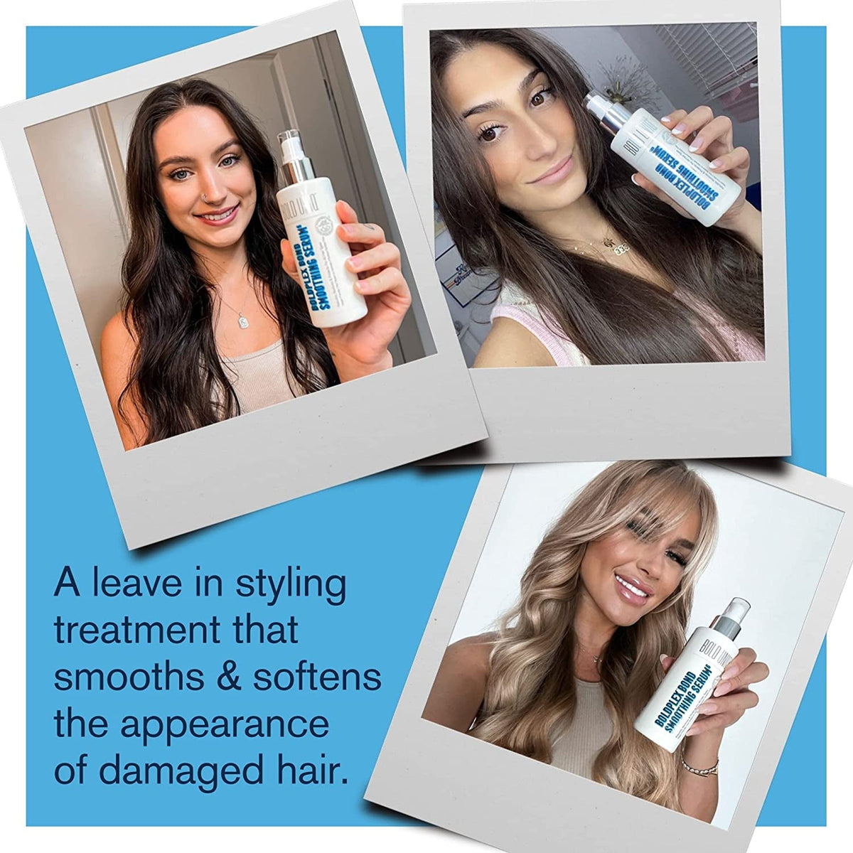 Boldplex 6 Hair Serum - Hydrating Leave in Protein Treatment for Frizzy, Dry, Damaged, Broken, Curly, Straight or Bleached Hair Types - Paraben & Sulfate Free. Cruelty Free, 100% Vegan. 5.9 Fl.Oz