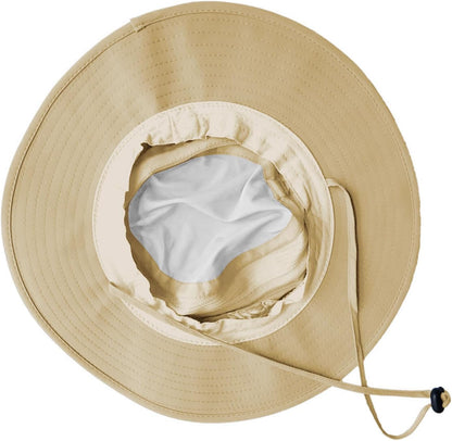Sun Hats for Men Women Fishing Hat UPF 50+ Breathable Wide Brim Summer UV Protection Hat
