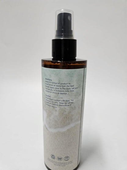 Sea Salt Water Spray for Men - Texturizing Spray Wavy Hair Products - Tropical Coconut Bliss, 8 Oz