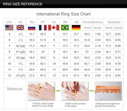 3 Pieces / Set of Super Beautiful Heart-shaped Ring Jewelry Exquisite Women's 925 Sterling Silver Filled Natural White Sapphire Gemstone Diamond Ring Set Anniversary Gift Bride Engagement Wedding Ring Jewelry Set