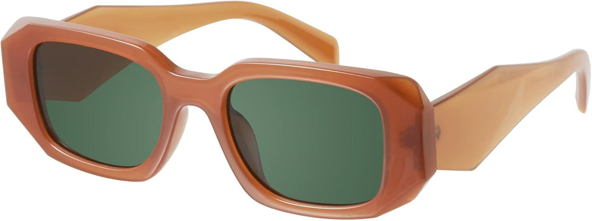 Trendy Rectangle Sunglasses for Women Men-Goulding